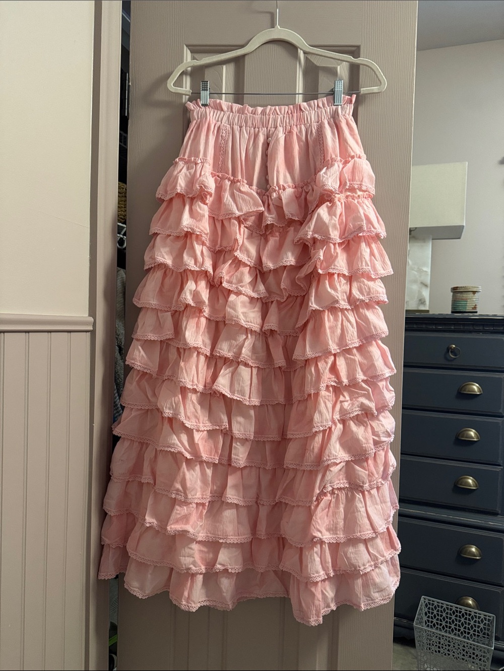 Beulah Soft Pink Ruffle Set - Picture 2 of 13